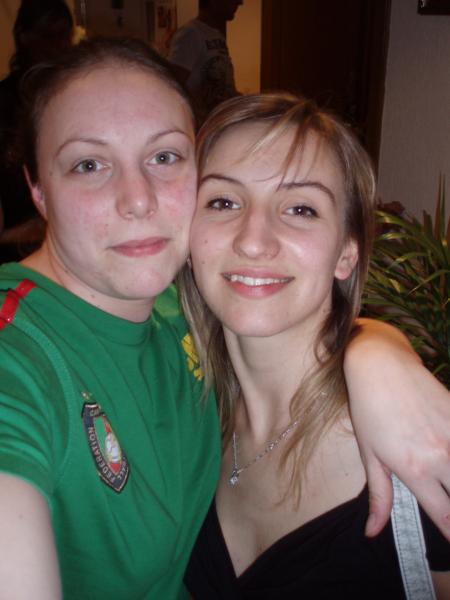 Moi et Marion, sale folle!!